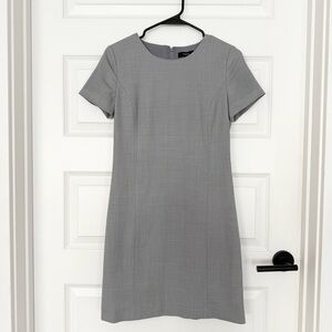 Theory Blue Gray Mini Dress